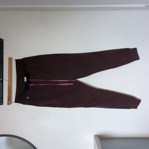 Figs Zamora High-Waisted Scrub Pants - M / Brown